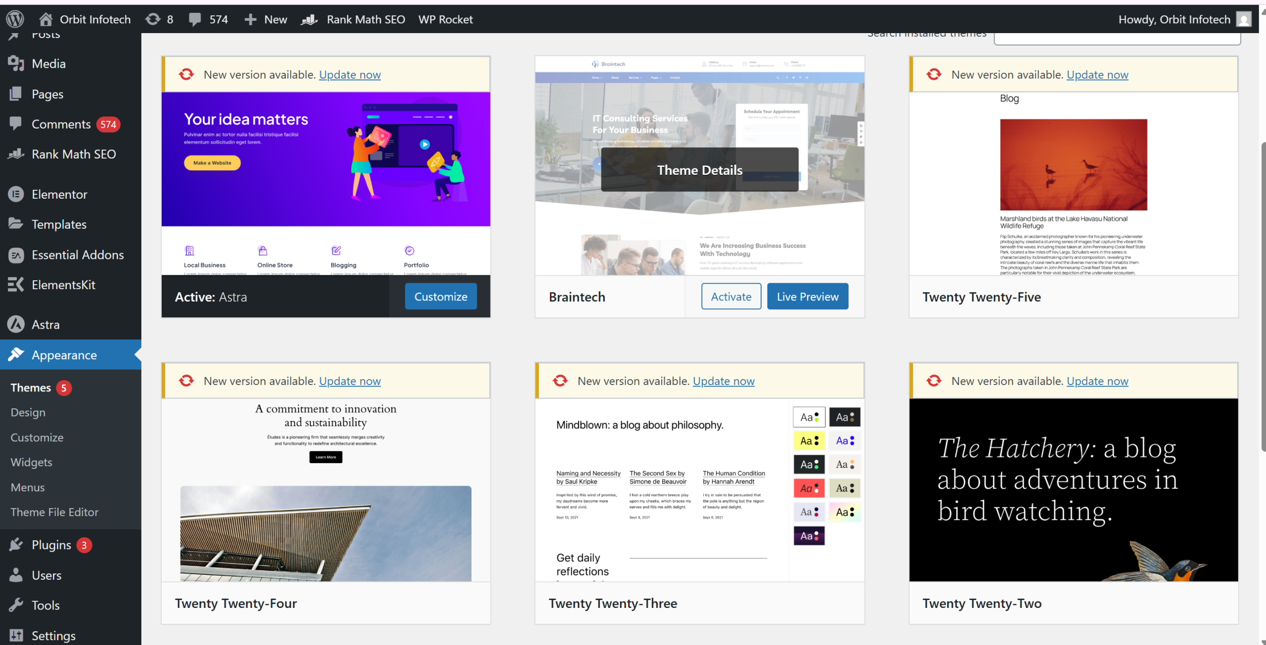 how to create a custom WordPress theme